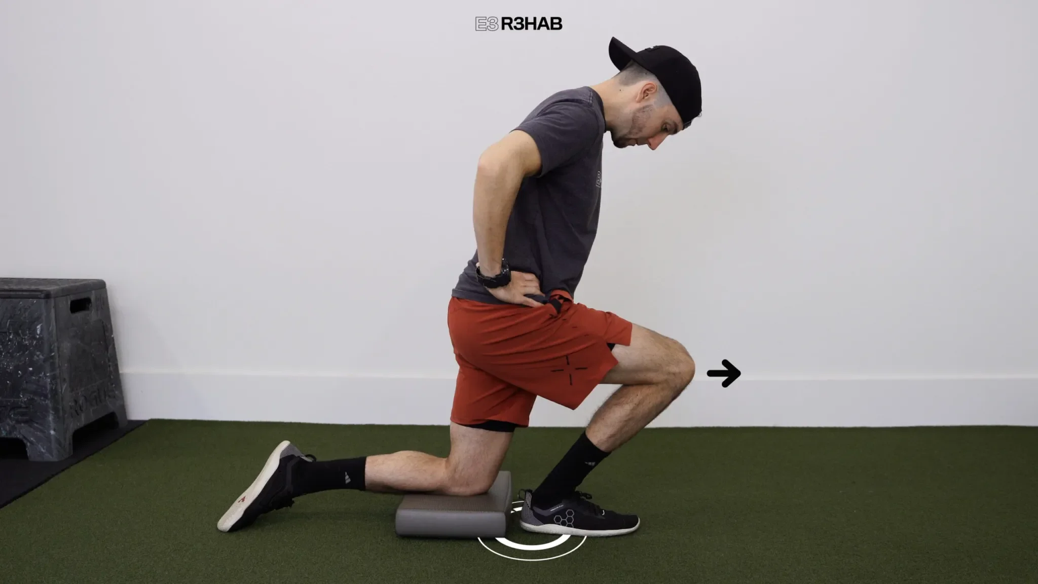 Mobilité cheville en dorsiflexion