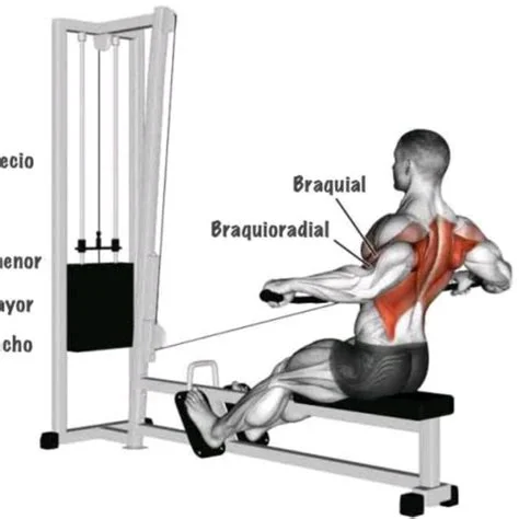 Rowing machine prise serrée