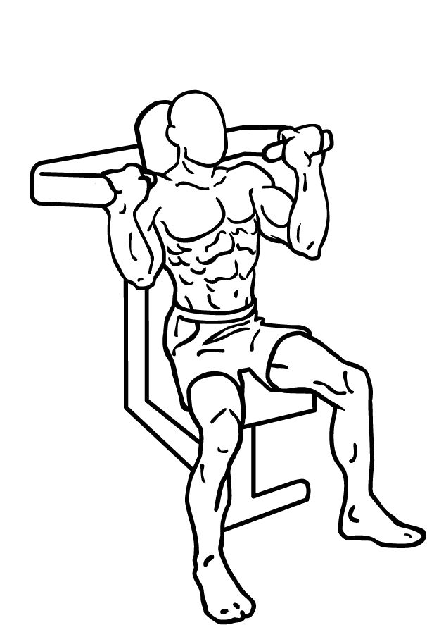 Développé épaules à la machine
