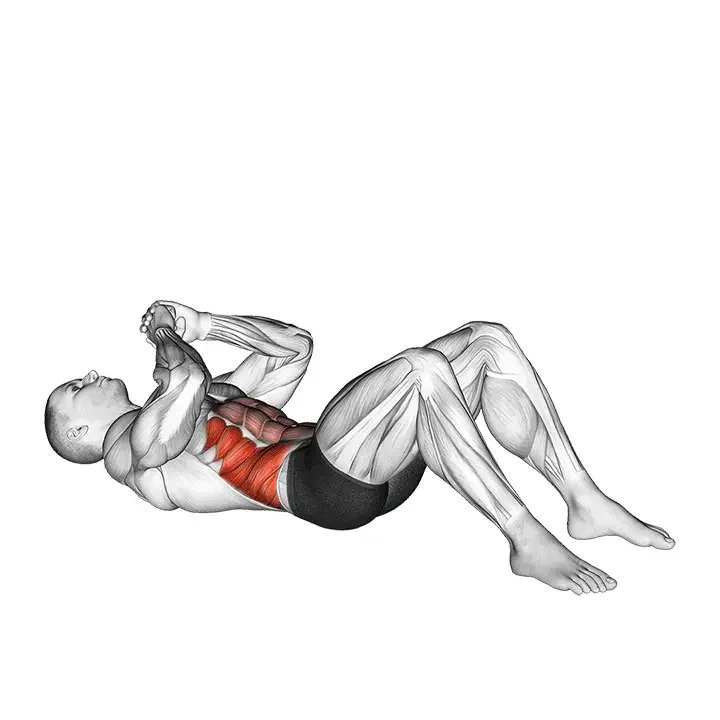 Sit-up poussée coude