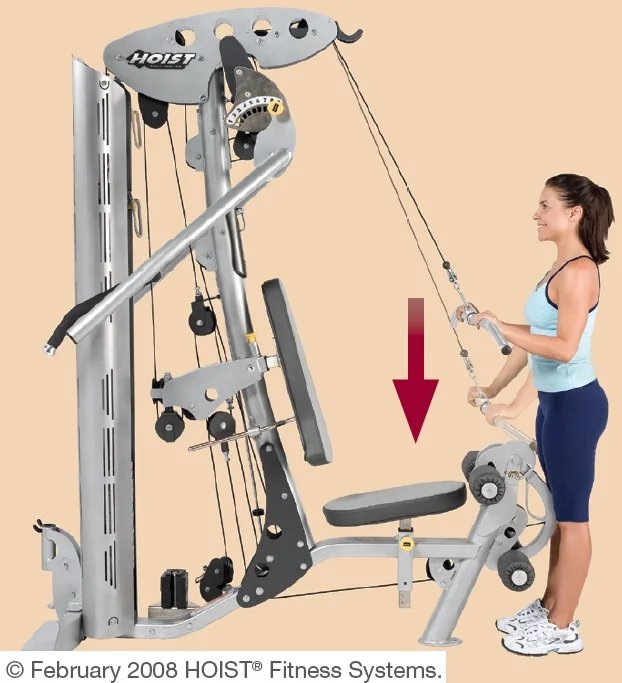 Extension triceps à la poulie