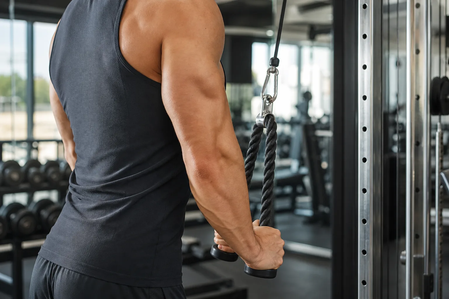 Exos triceps salle : quels mouvements choisir pour progresser sans se blesser ?