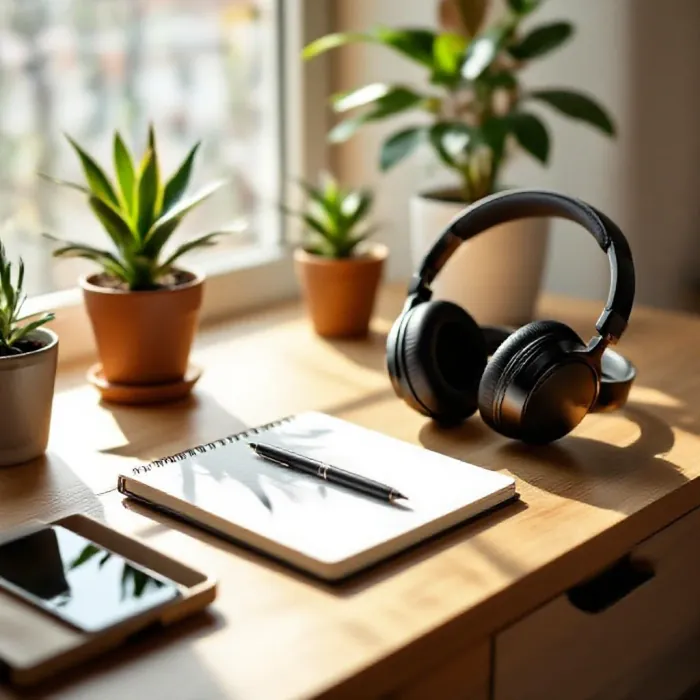 A minimal focused workspace: one notebook