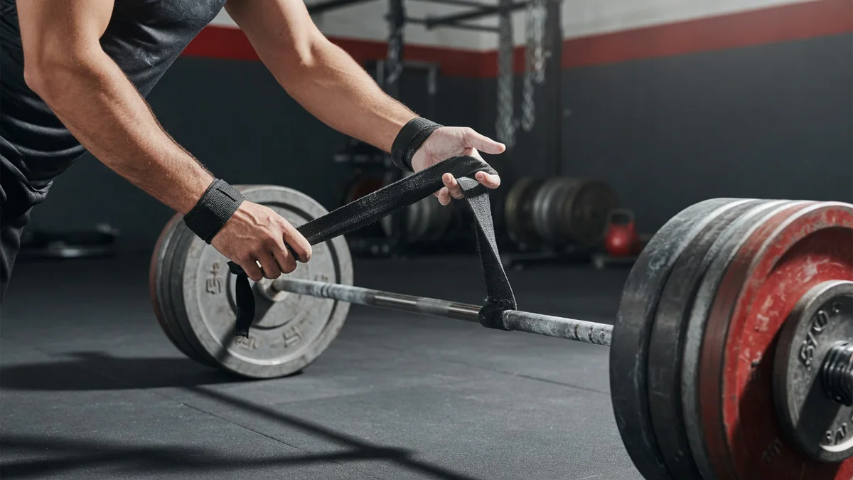 Sangle de musculation ne remplace pas le grip, elle le complète