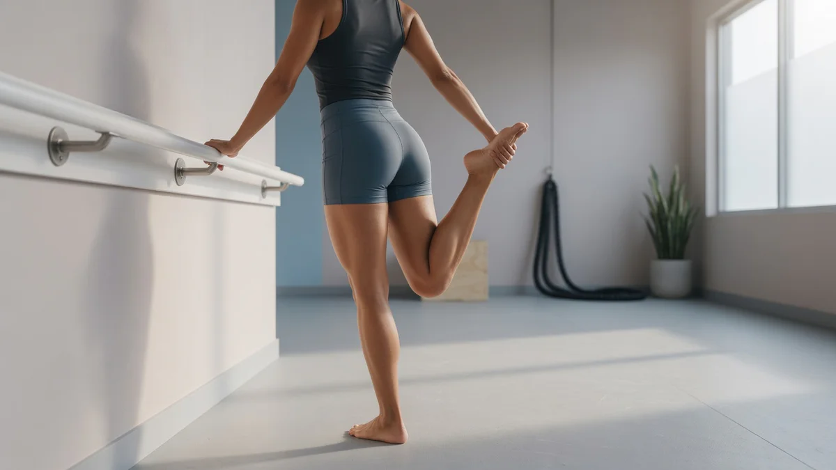 Étirement quadriceps debout, faut-il tirer fort pour bien étirer la cuisse ?